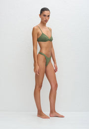 Nineties Brazilian Brief - Safari Crinkle - Matteau
